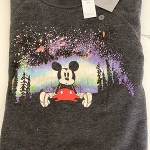 American Eagle Mickey Mouse dark gray light weight sweatshirt.